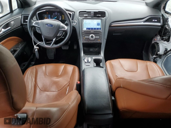 2020 Ford Fusion Titanium with VIN 3FA6P0SU4LR113076, listed as a Copart auction lot 49216415 with 83,489 mi miles and Salvage title. Bid and sale history available at DreamBid. Image 8.