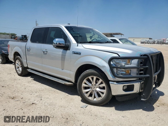 2016 Ford F-150 XL with VIN 1FTEW1CF3GFA53728, listed as a Copart auction lot 52381145 with 157,206 mi miles and Salvage Title. Bid and sale history available at carsss.com. Image 4.