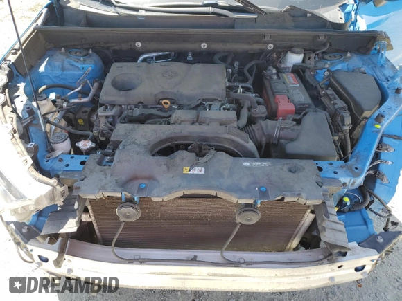 2019 Toyota RAV4 LE with VIN 2T3F1RFV5KC015589, listed as a Copart auction lot 60467465 with 123,950 mi miles and Salvage title. Bid and sale history available at DreamBid. Image 11.