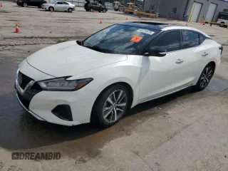 2020 Nissan Maxima SL z VIN 1N4AA6DV4LC367812, wystawiony jako Copart lot #49172675 z przebiegiem 53 215 mil mil oraz Szkoda całkowita • Salvage title. Historia ofert i sprzedaży dostępna na DreamBid. Obrazek 1.