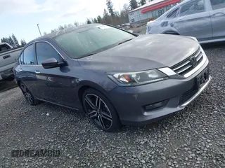 2015 Honda Accord Sport with VIN 1HGCR2F55FA066887, listed as a IAAI auction lot 41937676 with 95,424 mi miles and . Bid and sale history available at DreamBid. Image 1.