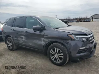 2017 Honda Pilot EX-L z VIN 5FNYF6H60HB100416, wystawiony jako Copart lot #53516145 z przebiegiem 139 030 mil mil oraz Szkoda całkowita • Salvage title. Historia ofert i sprzedaży dostępna na DreamBid. Obrazek 4.