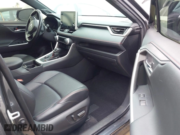 2021 Toyota RAV4 XSE with VIN JTMFB3FV7MD009432, listed as a IAAI auction lot 42439466 with 91,544 mi miles and . Bid and sale history available at DreamBid. Image 5.