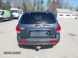 2006 Hyundai Santa Fe GLS with VIN KM8SC73DX6U057052, listed as a IAAI auction lot 42136019 with 159,272 mi miles. Bid and sale history available at carsss.com. Image 15.