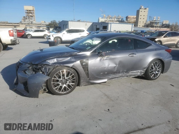 2015 Lexus RC F F z VIN JTHHP5BC9F5000446, wystawiony jako Copart lot #47024075 z przebiegiem 82 601 mil mil oraz Szkoda całkowita • Salvage title. Historia ofert i sprzedaży dostępna na DreamBid. Obrazek 1.