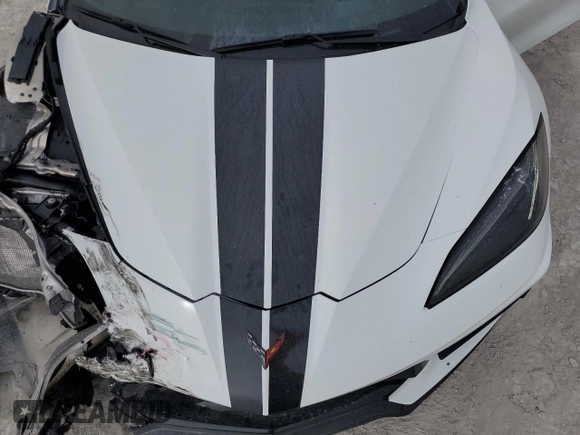 2023 Chevrolet Corvette 2LT with VIN 1G1YB3D46P5131211, listed as a Copart auction lot 41807615 with 9,204 mi miles and Salvage Title. Bid and sale history available at carsss.com. Image 12.