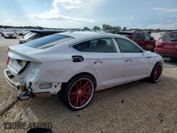 2019 Audi A5 Sportback Premium Plus with VIN WAUENCF55KA079199, listed as a Copart auction lot 65659223 with 24,049 mi miles. Bid and sale history available at carsss.com. Image 3.
