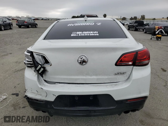 2016 Chevrolet SS with VIN 6G3F15RW6GL210786, listed as a Copart auction lot 53407135 with 42,036 mi miles and Salvage title. Bid and sale history available at DreamBid. Image 6.