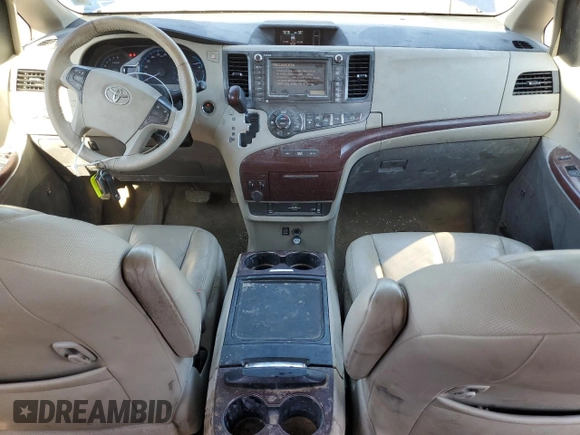 2012 Toyota Sienna XLE with VIN 5TDDK3DC4CS030461, listed as a Copart auction lot 49670925 with 169,836 mi miles and Salvage Title. Bid and sale history available at carsss.com. Image 8.