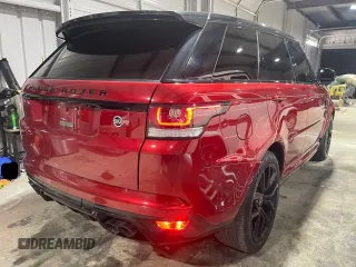 2016 Land Rover Range Rover Sport SVR с VIN SALWZ2EF7GA544520, выставлен на аукционе Copart как лот 50848935 с пробегом 46 984 миль миль и Чистый • Clean title. История ставок и продаж доступна на DreamBid. Изображение 4.