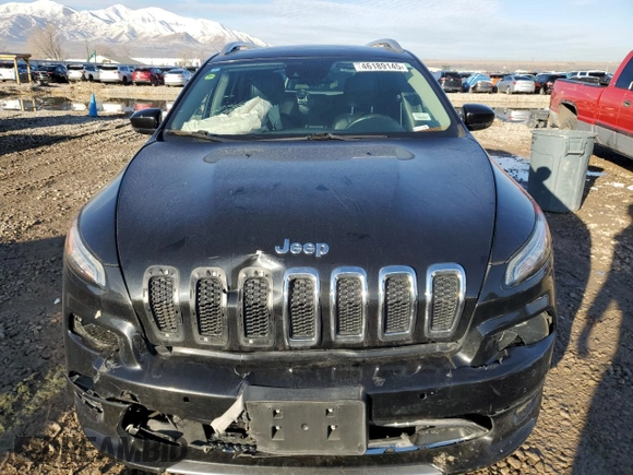 2016 Jeep Cherokee Overland with VIN 1C4PJLJS0GW315563, listed as a Copart auction lot 46189145 with 109,773 mi miles and Salvage title. Bid and sale history available at DreamBid. Image 5.