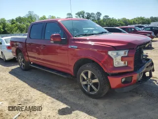 2015 Ford F-150 XLT with VIN 1FTEW1EF8FFB04698, listed as a Copart auction lot 51976625 with 130,817 mi miles and Salvage Title. Bid and sale history available at carsss.com. Image 4.