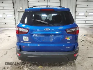 2018 Ford EcoSport SES z VIN MAJ6P1CL2JC177799, wystawiony jako Copart lot #52982915 z przebiegiem Nie podano mil oraz Nie do naprawy • Non repairable. Historia ofert i sprzedaży dostępna na DreamBid. Obrazek 6.