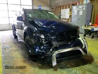 2019 Dodge Journey Crossroad with VIN 3C4PDCGB6KT708223, listed as a Copart auction lot 84447404 with 113,197 mi miles and Salvage Title. Bid and sale history available at DreamBid. Image 12.
