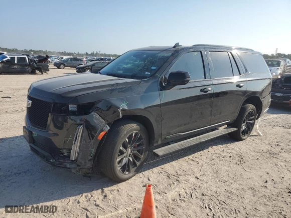 2021 Cadillac Escalade Sport Platinum with VIN 1GYS4GKL6MR408270, listed as a Copart auction lot 71308244 with 0 mi miles and Salvage Title. Bid and sale history available at carsss.com. Image 1.