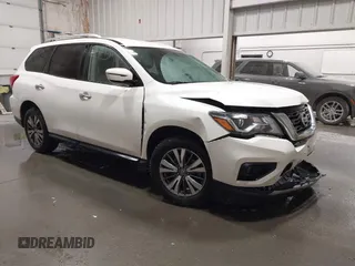 2019 Nissan Pathfinder Platinum with VIN 5N1DR2MM0KC601065, listed as a IAAI auction lot 41901110 with 71,067 mi miles and . Bid and sale history available at DreamBid. Image 1.