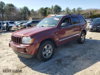 2007 Jeep Grand Cherokee Limited with VIN 1J8HR58P87C562401, listed as a Copart auction lot 51242755 with 172,142 mi miles and Clean Title. Bid and sale history available at carsss.com. Image 1.
