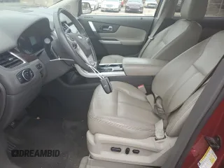 2013 Ford Edge Limited with VIN 2FMDK3KC6DBE15750, listed as a Copart auction lot 55727365 with 169,368 mi miles and Salvage title. Bid and sale history available at DreamBid. Image 7.