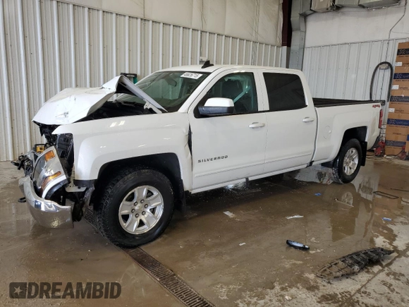 2018 Chevrolet Silverado 1500 LT with VIN 1GCUKREC3JF233940, listed as a Copart auction lot 46626715 with Not Provided miles and Non Repairable. Bid and sale history available at DreamBid. Image 1.