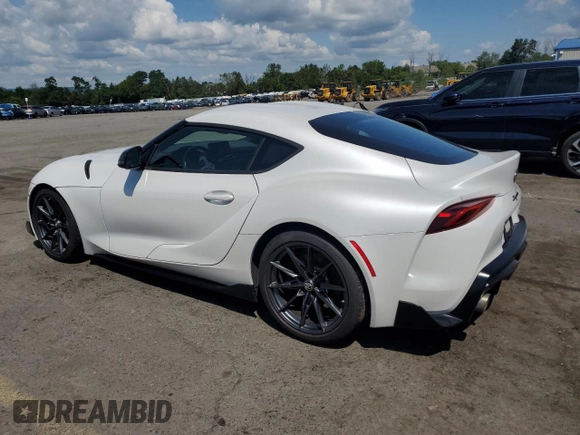 2023 Toyota Supra 3.0 with VIN WZ1DB0G09PW060627, listed as a Copart auction lot 65894025 with 26,657 mi miles and Salvage title. Bid and sale history available at DreamBid. Image 2.