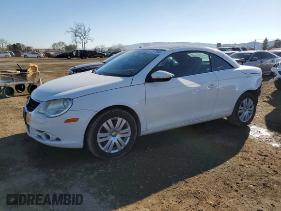 2009 Volkswagen Eos Komfort с VIN WVWAA71F79V011641, выставлен на аукционе Copart как лот 42577045 с пробегом 66 543 миль миль и Списание • Salvage title. История ставок и продаж доступна на DreamBid. Изображение 1.
