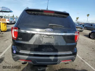2018 Ford Explorer XLT with VIN 1FM5K7D88JGC72244, listed as a Copart auction lot 51465125 with 76,336 mi miles and Salvage Title. Bid and sale history available at carsss.com. Image 6.