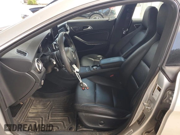 2015 Mercedes-Benz CLA 250 with VIN WDDSJ4EB4FN283897, listed as a Copart auction lot 54503215 with 98,167 mi miles and Salvage Title. Bid and sale history available at DreamBid. Image 7.