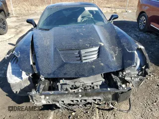 2019 Chevrolet Corvette Z06 1LZ with VIN 1G1YP2D60K5605501, listed as a Copart auction lot 47521875 with 6,752 mi miles and Salvage Title. Bid and sale history available at carsss.com. Image 5.