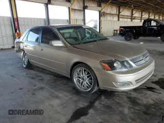 2002 Toyota Avalon XL with VIN 4T1BF28B42U254696, listed as a Copart auction lot 53679355 with 168,828 mi miles and Salvage Title. Bid and sale history available at DreamBid. Image 4.