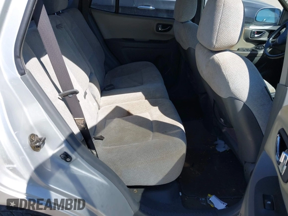 2005 Hyundai Santa Fe GLS with VIN KM8SC13D15U945622, listed as a IAAI auction lot 41722794 with 1 mi miles. Bid and sale history available at carsss.com. Image 8.
