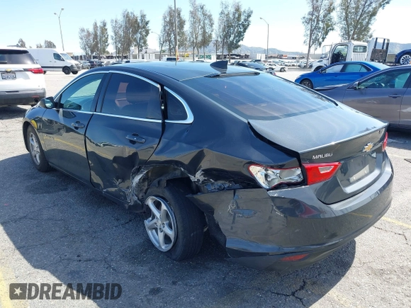 2018 Chevrolet Malibu LS with VIN 1G1ZB5ST2JF231804, listed as a IAAI auction lot 41756421 with 128,447 mi miles and . Bid and sale history available at DreamBid. Image 3.