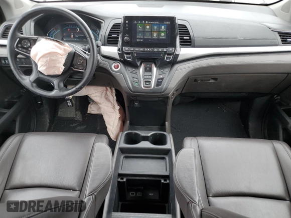 2019 Honda Odyssey EX-L z VIN 5FNRL6H76KB059111, wystawiony jako Copart lot #47803744 z przebiegiem 49 260 mil mil oraz Szkoda całkowita • Salvage title. Historia ofert i sprzedaży dostępna na DreamBid. Obrazek 8.