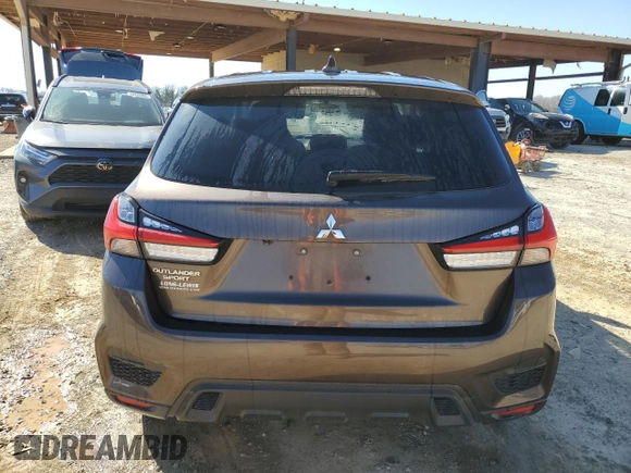 2020 Mitsubishi Outlander ES z VIN JA4AP3AU2LU002276, wystawiony jako Copart lot #45523185 z przebiegiem 127 479 mil mil oraz Szkoda całkowita • Salvage title. Historia ofert i sprzedaży dostępna na DreamBid. Obrazek 6.