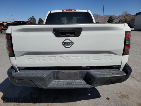 2024 Nissan Frontier S with VIN 1N6ED1CL5RN674048, listed as a Copart auction lot 49461315 with 6,052 mi miles and Salvage Title. Bid and sale history available at DreamBid. Image 6.
