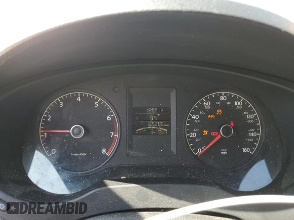 2014 Volkswagen Jetta S with VIN 3VW2K7AJ1EM289975, listed as a Copart auction lot 65003635 with 135,286 mi miles and Clean title. Bid and sale history available at DreamBid. Image 9.