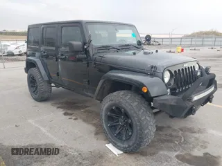 2014 Jeep Wrangler Unlimited Sahara z VIN 1C4BJWEG2EL122962, wystawiony jako IAAI lot #42171035 z przebiegiem 190 000 mil mil oraz . Historia ofert i sprzedaży dostępna na DreamBid. Obrazek 1.