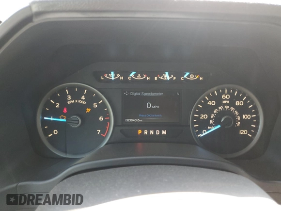 2018 Ford F-150 XL with VIN 1FTEW1EP1JFC00903, listed as a Copart auction lot 68488784 with 83,643 mi miles and Salvage Title. Bid and sale history available at DreamBid. Image 9.