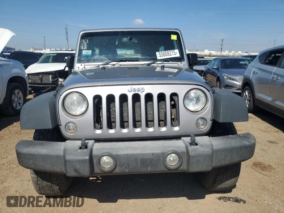 2016 Jeep Wrangler Unlimited Sport RHD with VIN 1C4BJWKG4GL318456, listed as a Copart auction lot 55808275 with 221,639 mi miles and Clean title. Bid and sale history available at DreamBid. Image 5.