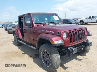 2021 Jeep Gladiator Sport S with VIN 1C6HJTAG8ML542343, listed as a IAAI auction lot 42317089 with 56,354 mi miles and . Bid and sale history available at DreamBid. Image 1.