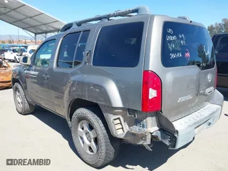 2005 Nissan Xterra S with VIN 5N1AN08W65C641010, listed as a IAAI auction lot 41651844 with 217,572 mi miles. Bid and sale history available at carsss.com. Image 3.