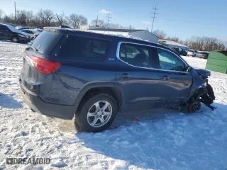 2018 GMC Acadia SLE with VIN 1GKKNKLA2JZ237990, listed as a Copart auction lot 88302115 with 116,911 mi miles and Salvage Title. Bid and sale history available at carsss.com. Image 3.