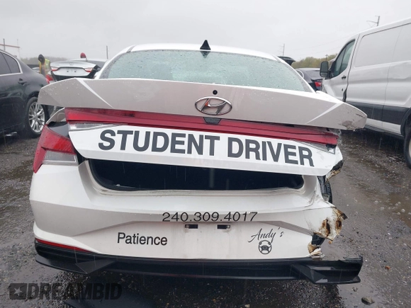 2023 Hyundai Elantra SE with VIN 5NPLL4AG4PH112028, listed as a IAAI auction lot 42010402 with 45,476 mi miles and . Bid and sale history available at DreamBid. Image 16.