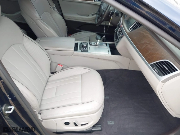 2018 Genesis G80 5.0L Ultimate with VIN KMHGN4JF1JU265669, listed as a IAAI auction lot 41919898 with 54,198 mi miles. Bid and sale history available at carsss.com. Image 5.