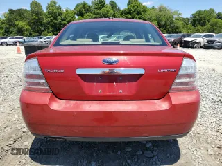 2009 Ford Taurus Limited with VIN 1FAHP25W29G116172, listed as a Copart auction lot 61745414 with 165,206 mi miles and Non Repairable. Bid and sale history available at carsss.com. Image 6.