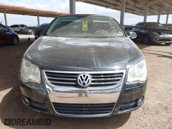 2007 Volkswagen Eos with VIN WVWAA71F07V026933, listed as a IAAI auction lot 41937721 with 151,053 mi miles and . Bid and sale history available at DreamBid. Image 6.