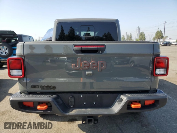 2021 Jeep Gladiator Mojave with VIN 1C6JJTEGXML578689, listed as a Copart auction lot 62963785 with 36,878 mi miles and Salvage title. Bid and sale history available at DreamBid. Image 6.