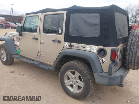 2016 Jeep Wrangler Unlimited Sport with VIN 1C4BJWDG9GL276069, listed as a IAAI auction lot 41618948 with 181,082 mi miles and . Bid and sale history available at DreamBid. Image 3.