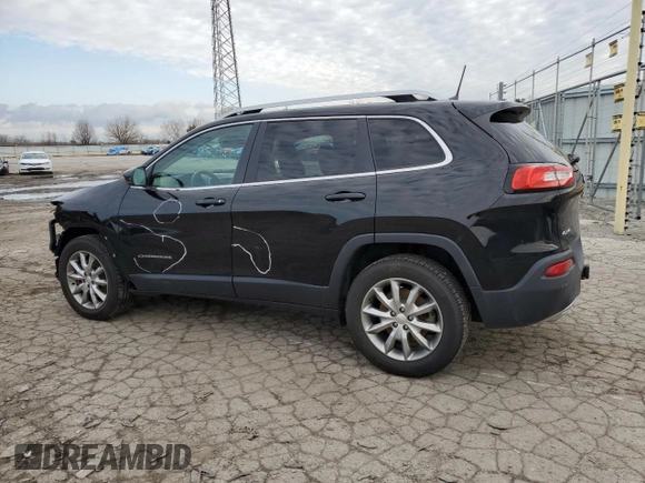 2018 Jeep Cherokee Limited z VIN 1C4PJMDX9JD516975, wystawiony jako Copart lot #51656455 z przebiegiem 95 375 mil mil oraz Szkoda całkowita • Salvage title. Historia ofert i sprzedaży dostępna na DreamBid. Obrazek 2.
