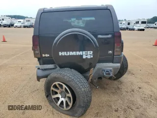 2007 Hummer H3 SUV with VIN 5GTDN13EX78134129, listed as a Copart auction lot 68814194 with 204,389 mi miles and Salvage Title. Bid and sale history available at carsss.com. Image 6.