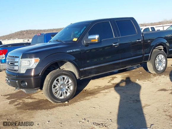 2013 Ford F-150 XLT with VIN 1FTFW1E63DFA15848, listed as a IAAI auction lot 41400070 with 233,407 mi miles. Bid and sale history available at carsss.com. Image 2.